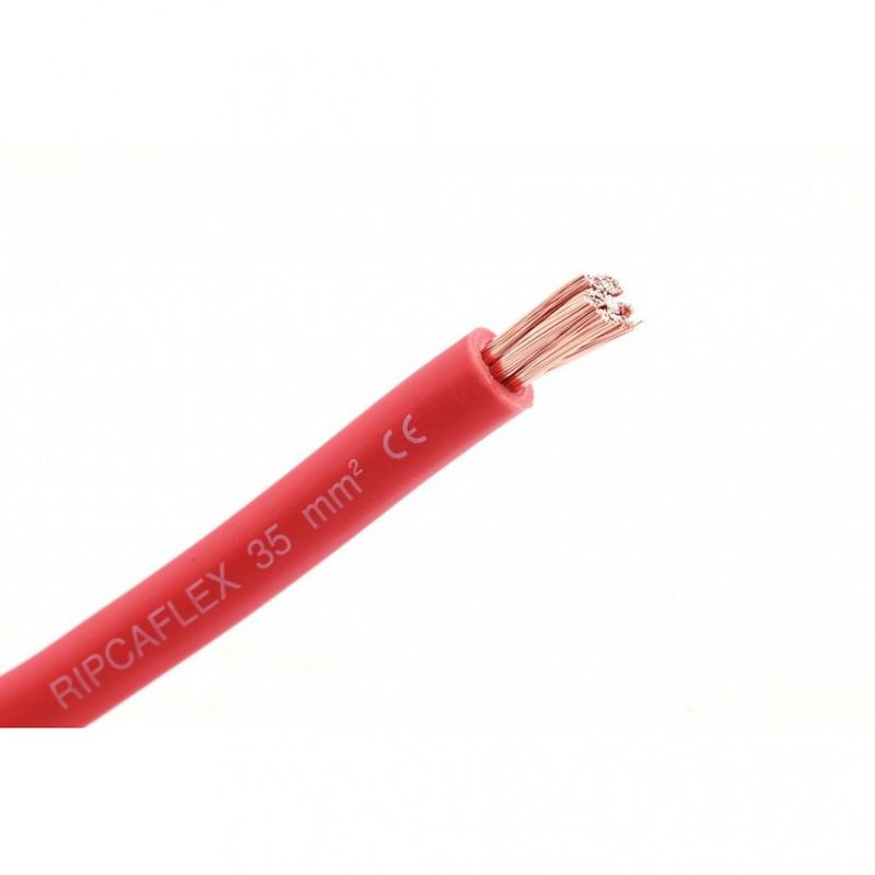 KABEL 25mm2 Rød