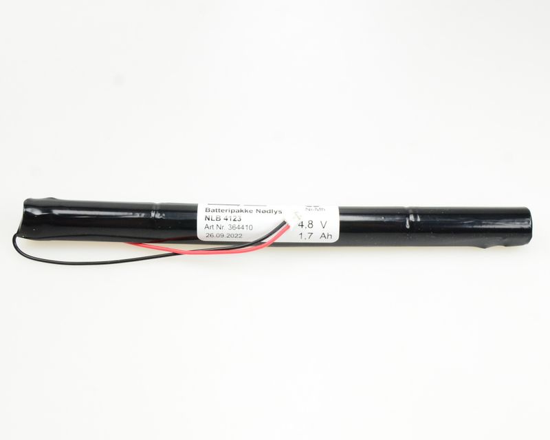 NLB 4123 4,8V-1,7Ah-S-sikring