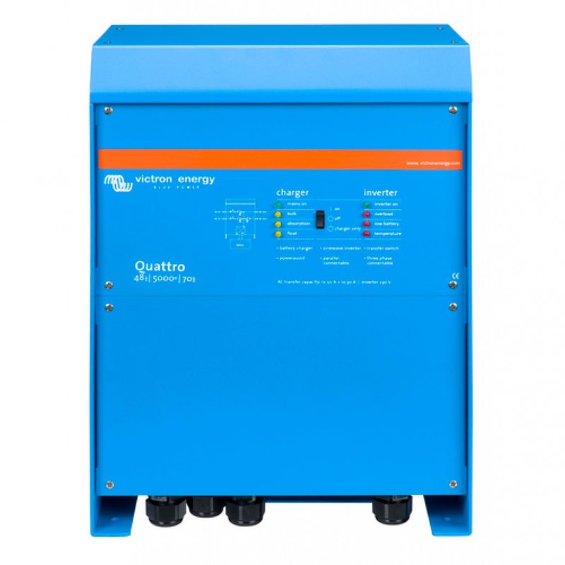 VICTRON Quattro 48/5000/70-100/100 Kombinert Batterilader og Inv