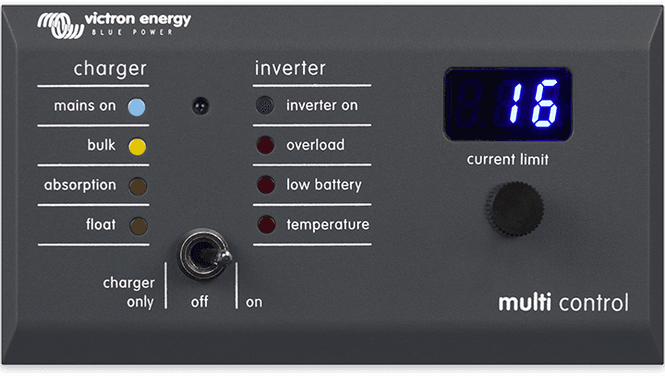 Hovedbilde VICTRON digital multikontroll 200/200A GX