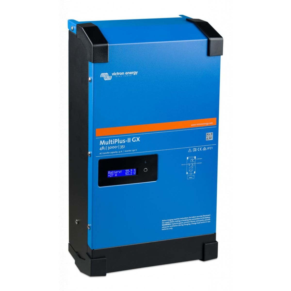 VICTRON Multiplus-II GX 48/3000/35-32 kombi inverter og lader