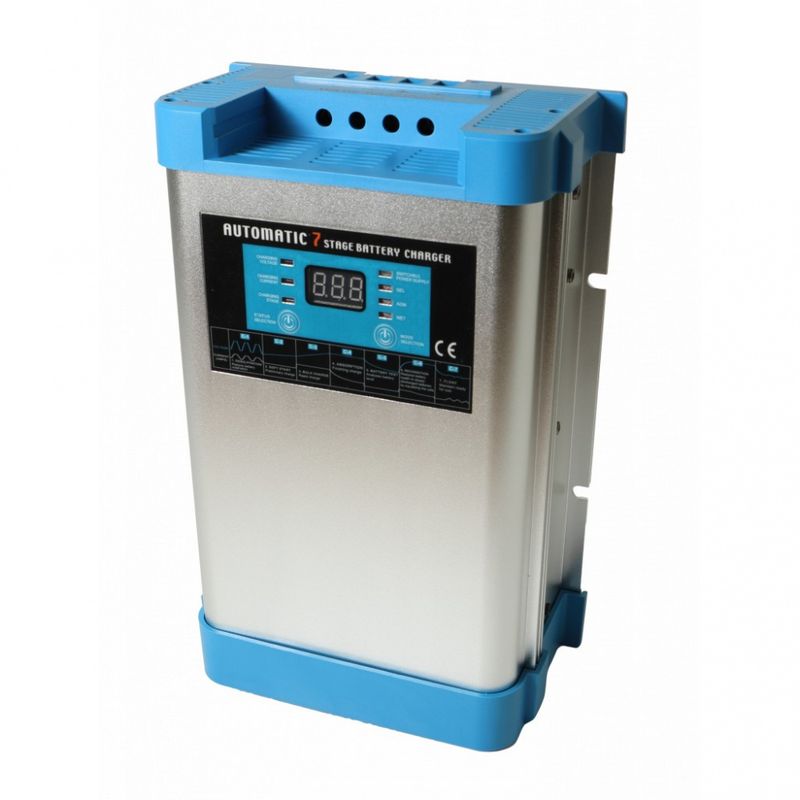 SMART BATTERY CHARGER 7-stegs Elektronisk Batterilader 12V 40A -