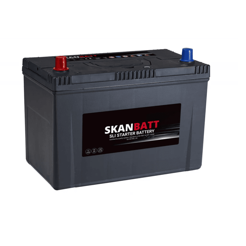 SKANBATT SLI Startbatteri 12V 95AH 740CCA (304x172x225mm) +L