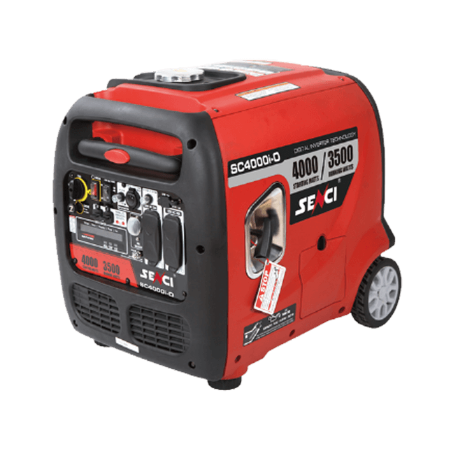 Hovedbilde SENCI SC4000iE-O Inverter Aggregat - Bensin - Max 3800W - ATS - 