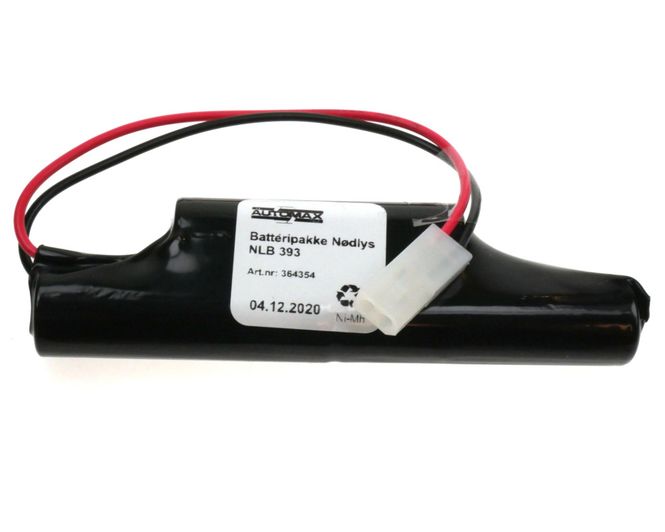 Hovedbilde NLB 393 3,6V-1,7Ah-2S-Plugg 20
