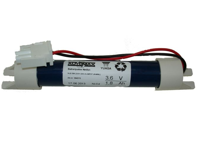 Hovedbilde NLB 306 3,6V1,8Ah-S-Plugg 11