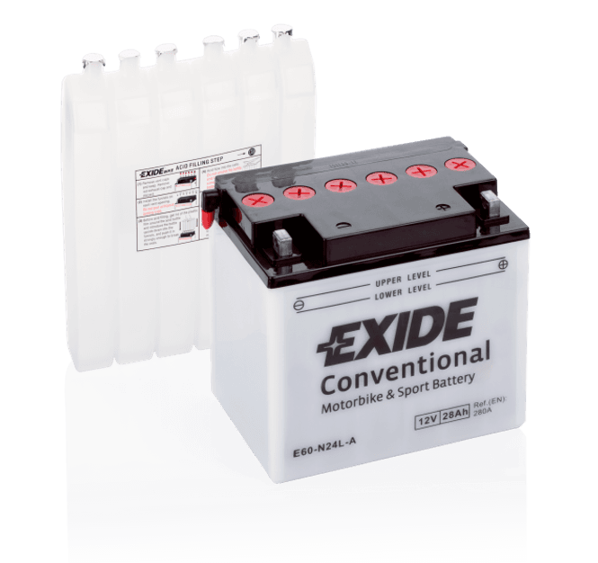 Hovedbilde 4522 EXIDE MC E60-N24L-A 28AH