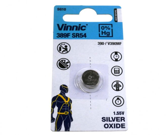 Hovedbilde Vinnic 389(SR1130, AG10)Blister card pack