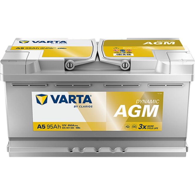 Hovedbilde VARTA G14 - A5 Silver Dynamic AGM Batteri 12V 95AH 850CCA 