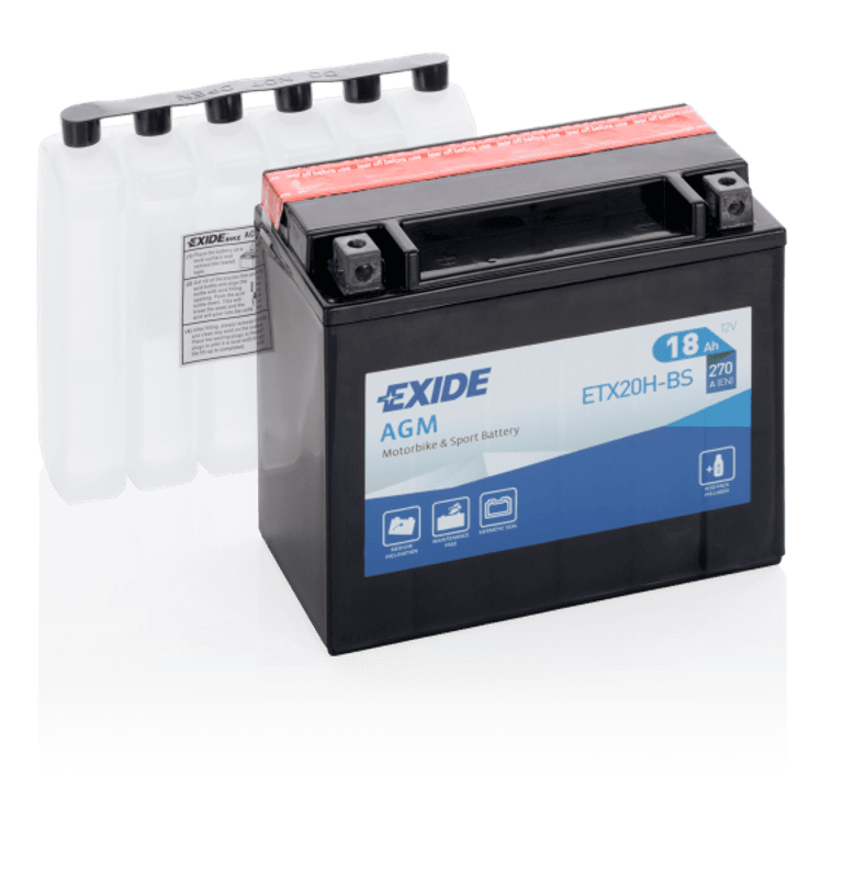 4598 EXIDE MC ETX20H-BS 12V 18AH