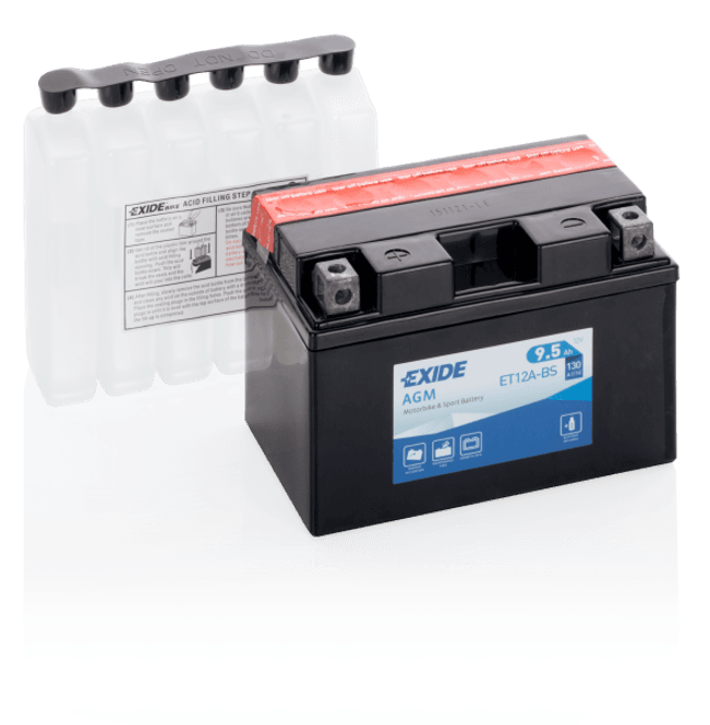 Hovedbilde 4905 EXIDE MC ET12A-BS 12V 9,5AH