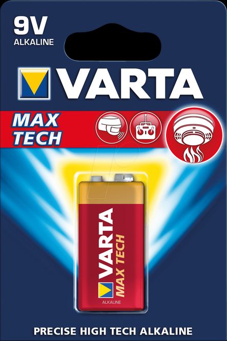 Hovedbilde VARTA Max Tech 9V 1-pakning