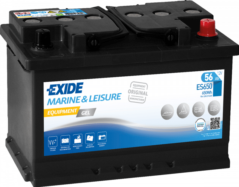 ES650 EXIDE EQUIPMENT GEL