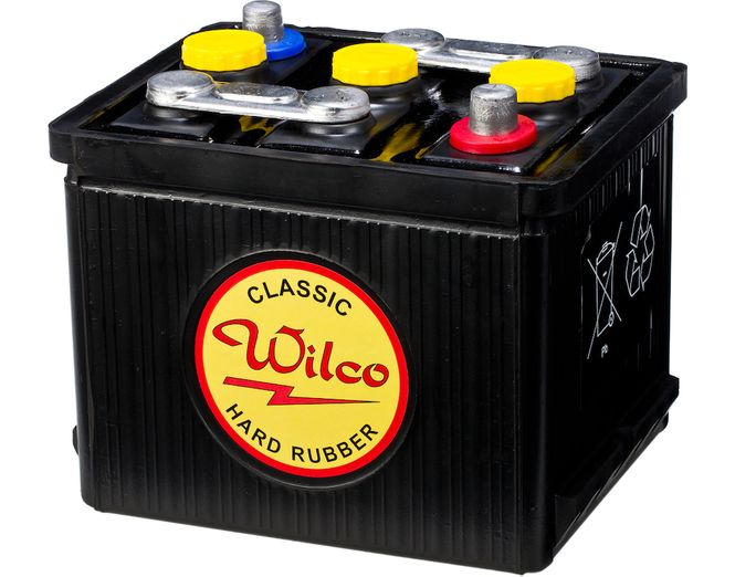 Hovedbilde Wilco HR Classic 6V 66AH 265CCA (190x170x165/190) +diagonalt