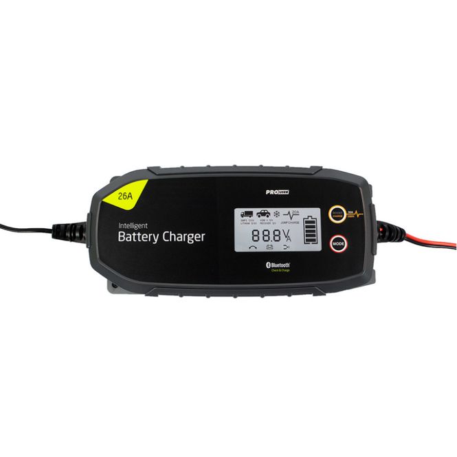 Hovedbilde PROUSER Elektronisk Batterilader 12/24V 26A - Bluetooth
