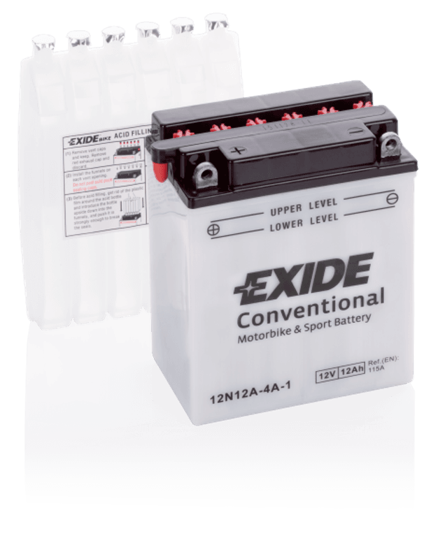 4520 EXIDE MC 12N12A-4A-1 12V 12AH