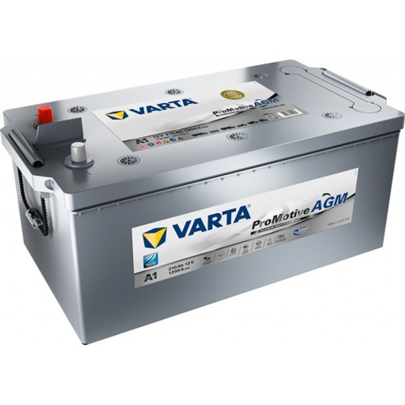 VARTA A1 Promotive AGM Batteri 12V 210AH 1200CCA EN (518x276x24