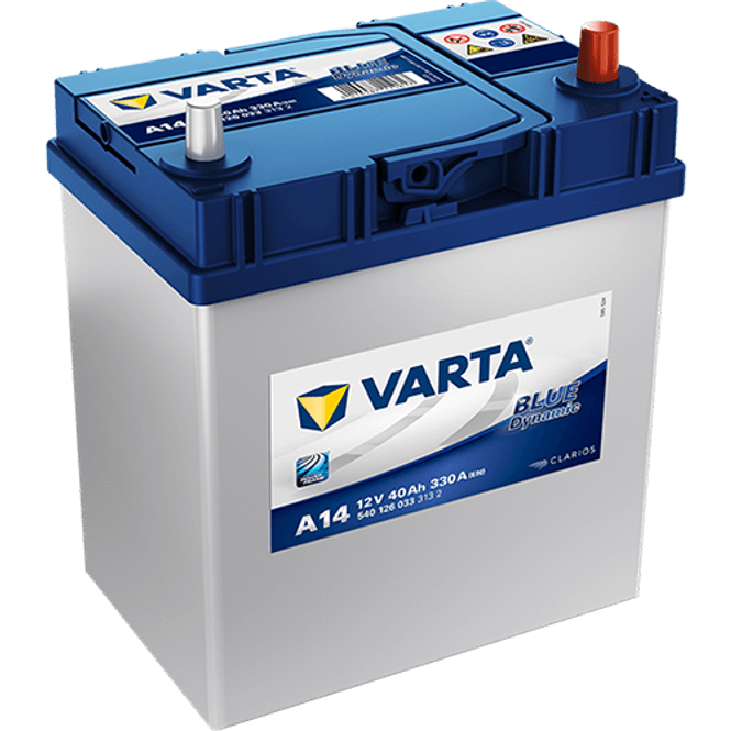 Hovedbilde VARTA A14 Blue Dynamic Batteri 12V 40AH 330CCA (187x127x200/227)