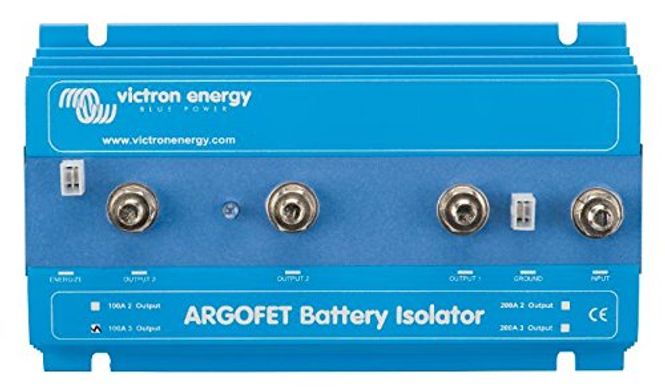 Hovedbilde VICTRON Argofet 200-3 Skillerele 200A til 3-batterier