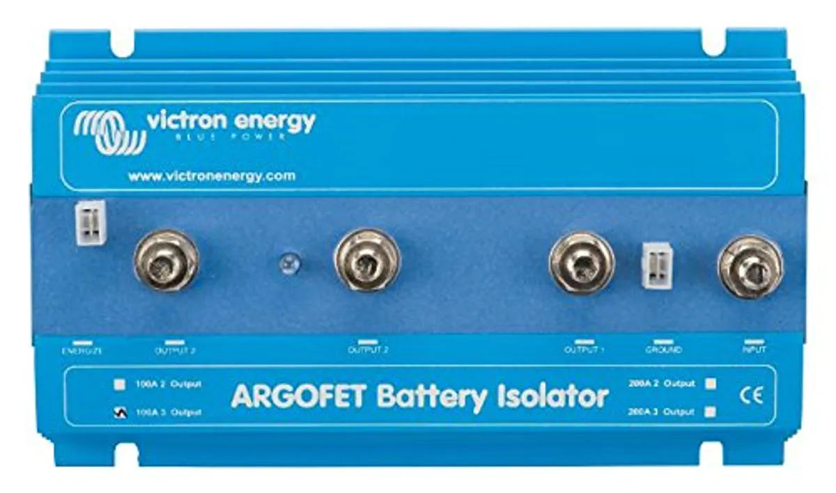 VICTRON Argofet 100-2 Skillerele 100A til 2-batterier