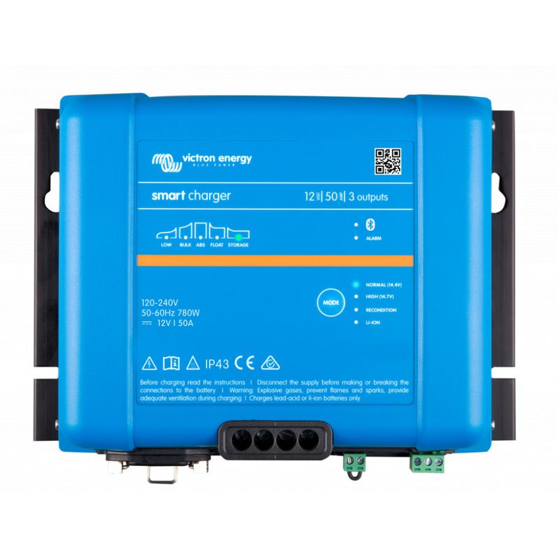 VICTRON Phoenix Smart IP43 Batterilader 12V 50A 3-kanaler 120-24