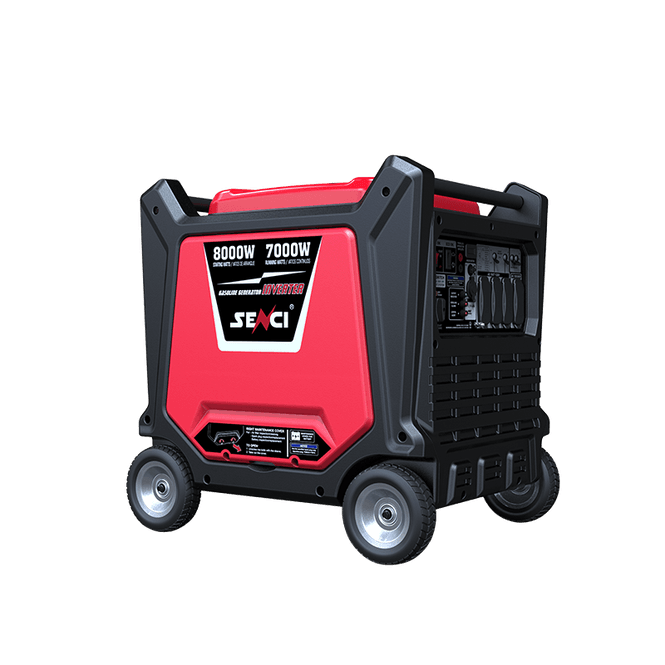 Hovedbilde SENCI SC8000i Inverter Aggregat - Bensin - Max 7500W - ATS - Ele