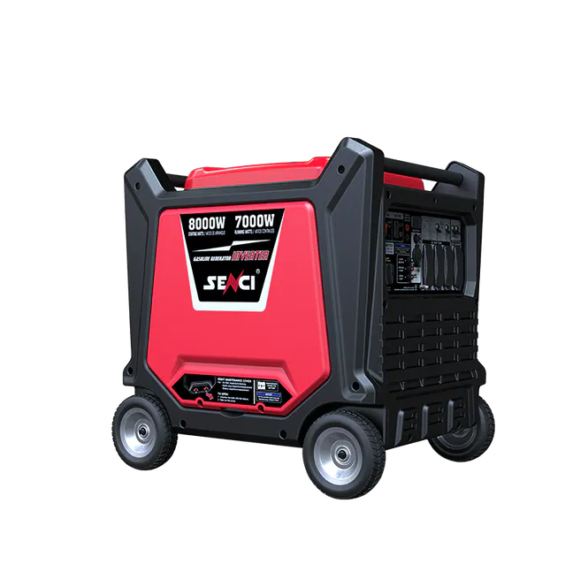 Hovedbilde SENCI SC8000i Inverter Aggregat - Bensin - Max 7500W - ATS - Ele