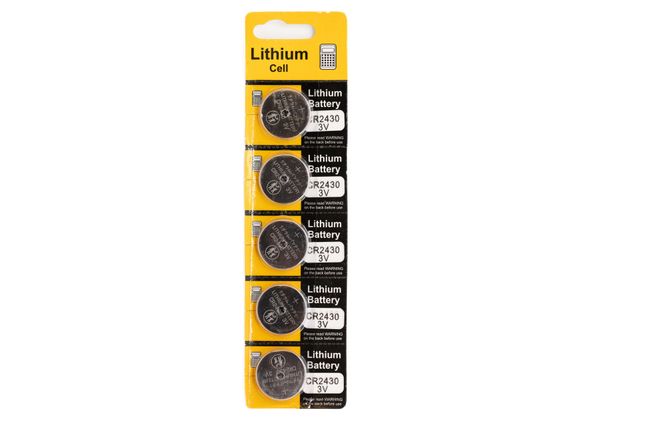 Hovedbilde CR2430 3.0V 300MAH - 5 stk