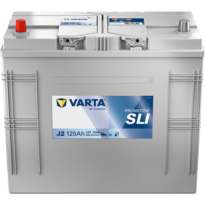 Hovedbilde VARTA Promotive SLI Batteri 12V 125AH 720CCA (349x175x270/290mm) +venstre J2