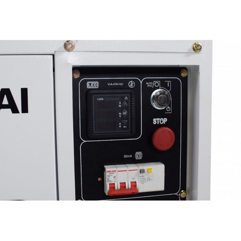 HYUNDAI DHY8600SE-T Aggregat 7900W - Elektrisk start  Diesel