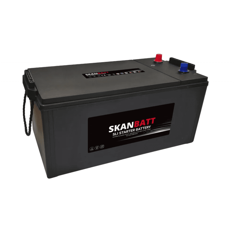 SKANBATT SLI HD Startbatteri 12V 180AH 1100CCA (513x224x218mm) +R