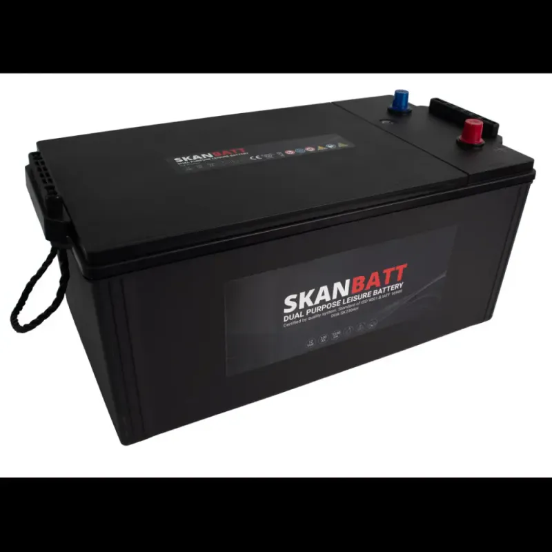 SKANBATT Dual Purpose 12V 230AH 1330CA (513x276x239mm) +L