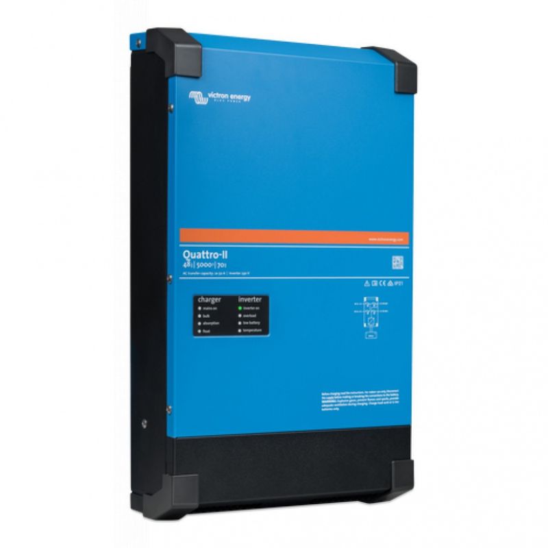VICTRON Quattro-II 48/5000/70-50/50 Kombinert Batterilader 