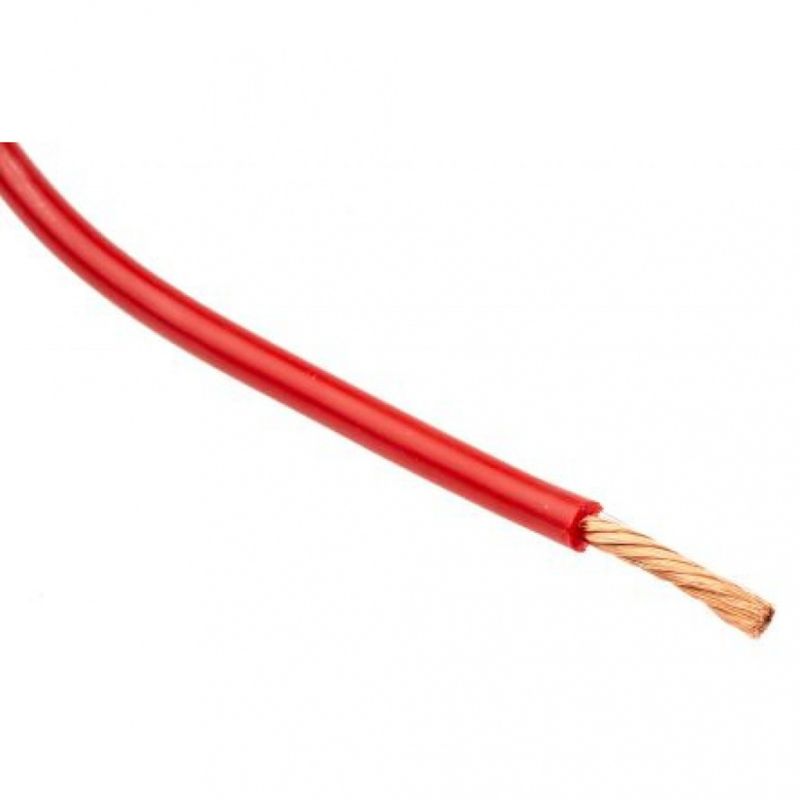 Kabel 4mm2 Rød