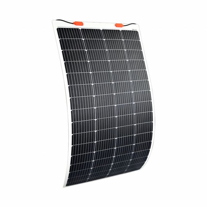 Hovedbilde SKANBATT Fleksibelt Solcellepanel Mono 110W - 1080x540x2mm 