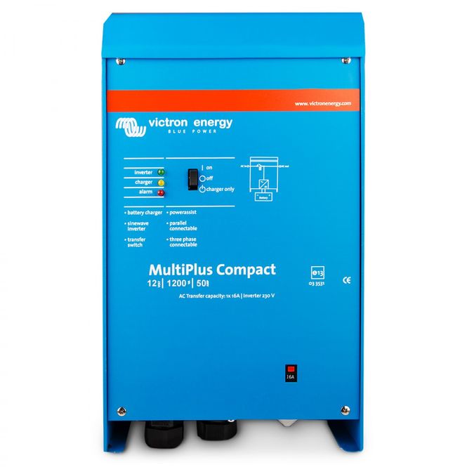 Hovedbilde VICTRON MultiPlus C12/1200/50 kombi inverter og lader