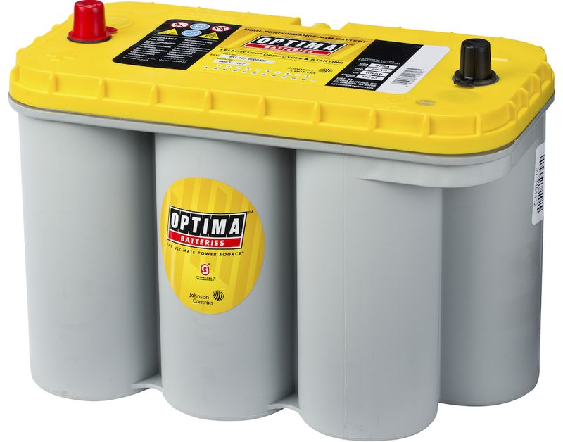 Yellow Top 12V 75AH 975CCA (324x165x238mm) +venstre 