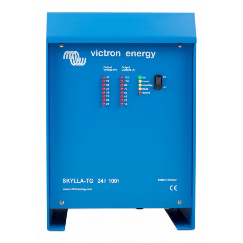 VICTRON Skylla TG Batterilader 24V 100A 1+1 utgang GL 120-240V