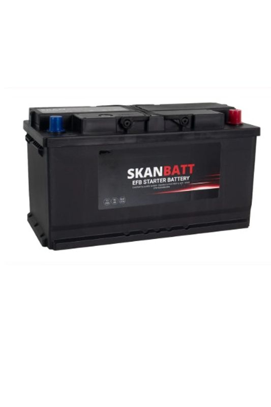 SKANBATT EFB Startbatteri 12V 95Ah 850CCA (353x175x190mm) +R