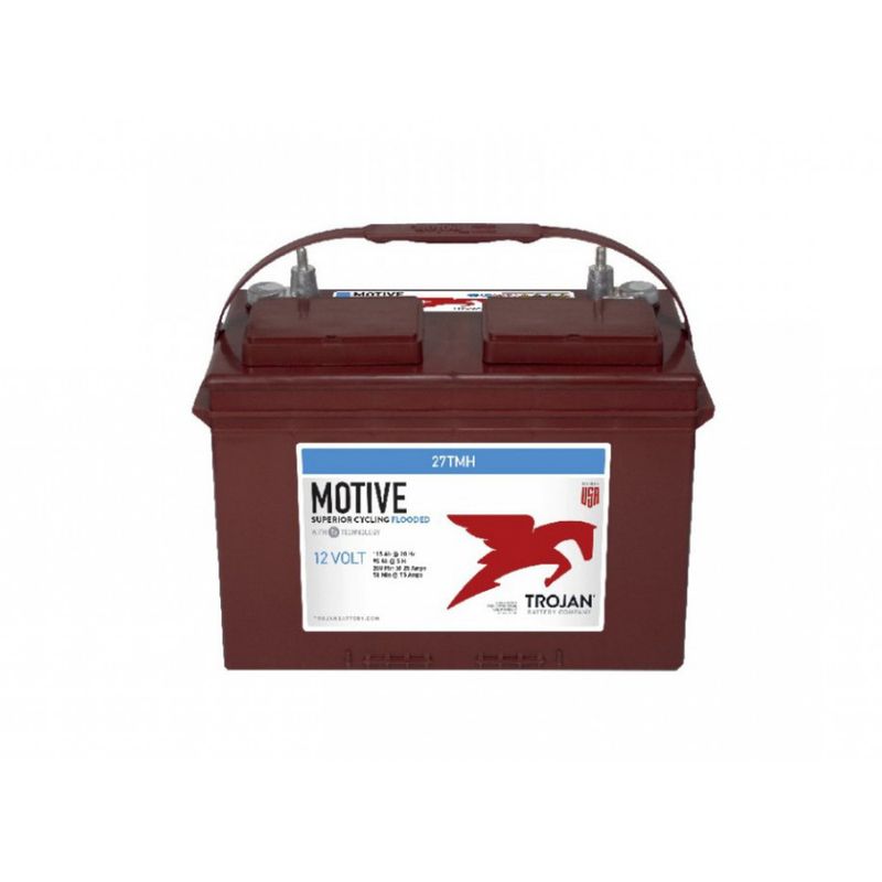 TROJAN Deep Cycle Traksjonsbatteri 12V 115AH + venstre
