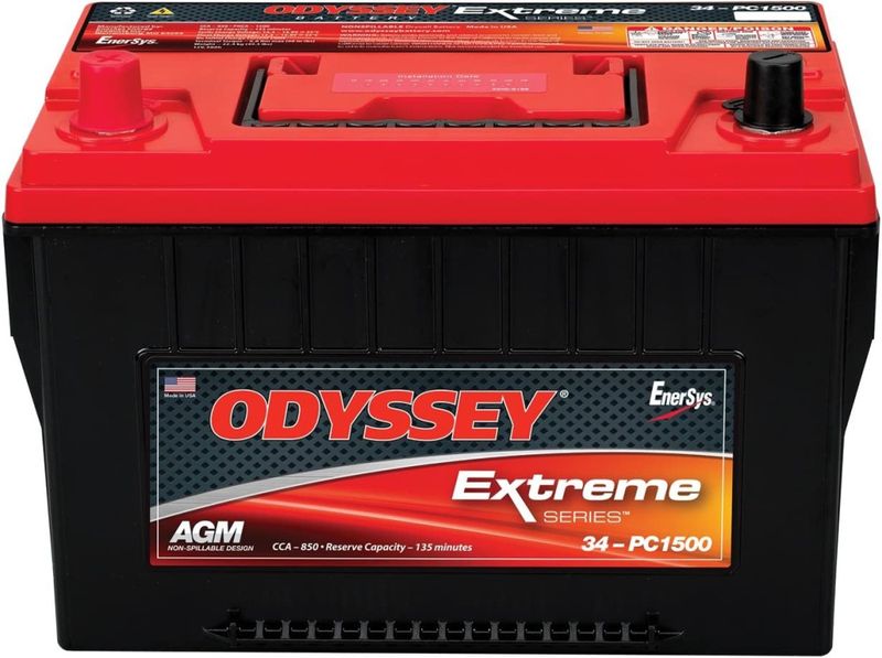 ODYSSEY 34-PC1500 AGM Batteri 12V 68AH 850CCA