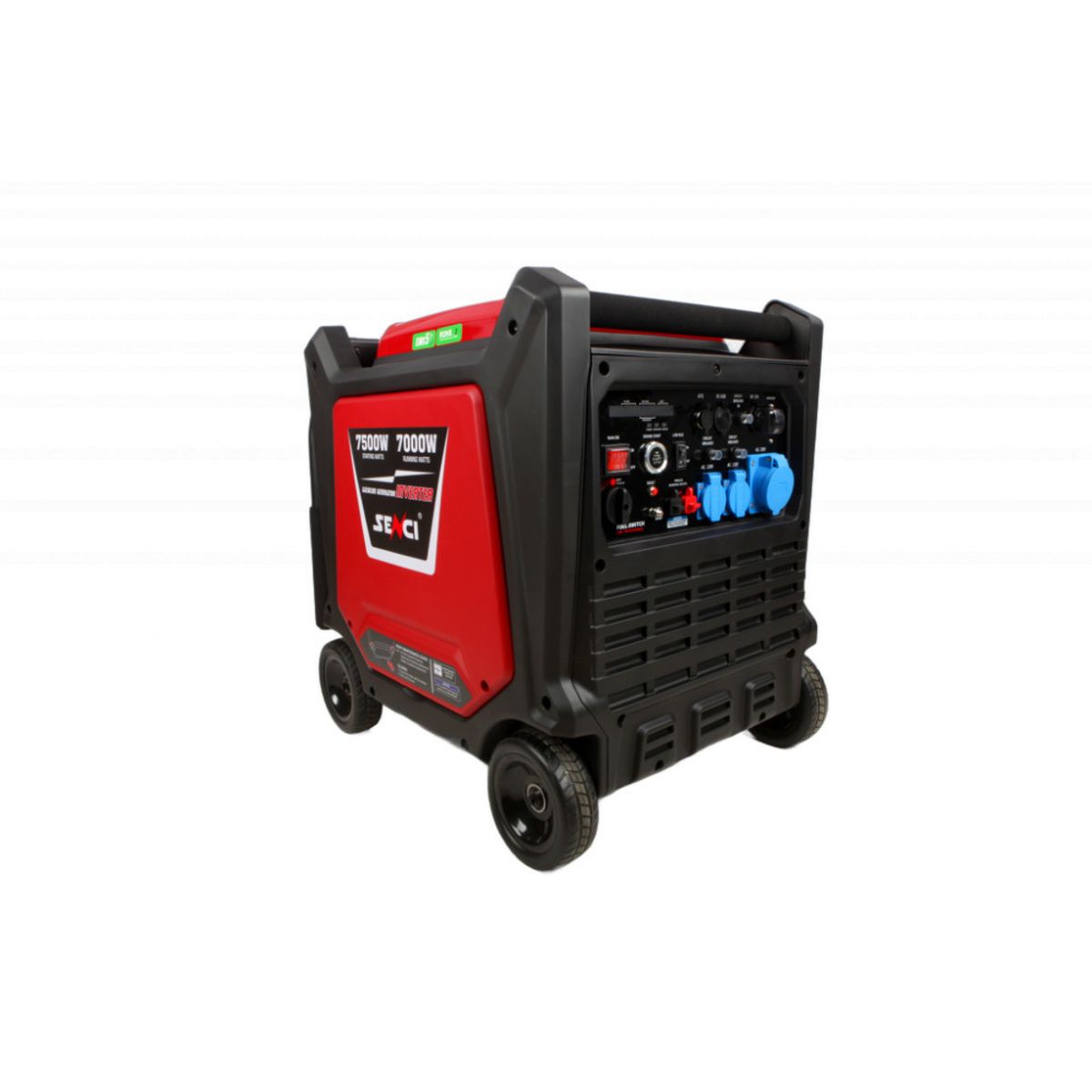 SENCI SC8000i Inverter Aggregat - Bensin - Max 7500W - ATS - Ele