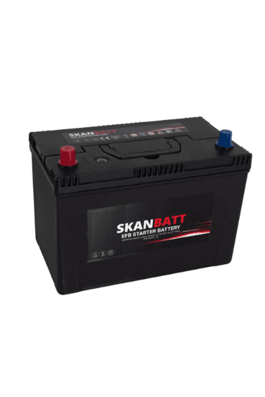 SKANBATT EFB Startbatteri 12V 95AH 820CCA (304x172x225mm) +L