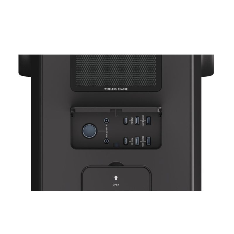 SENCI Lithium LPS 5376Wh Power Station med 5500W (11000W) sinus inverter