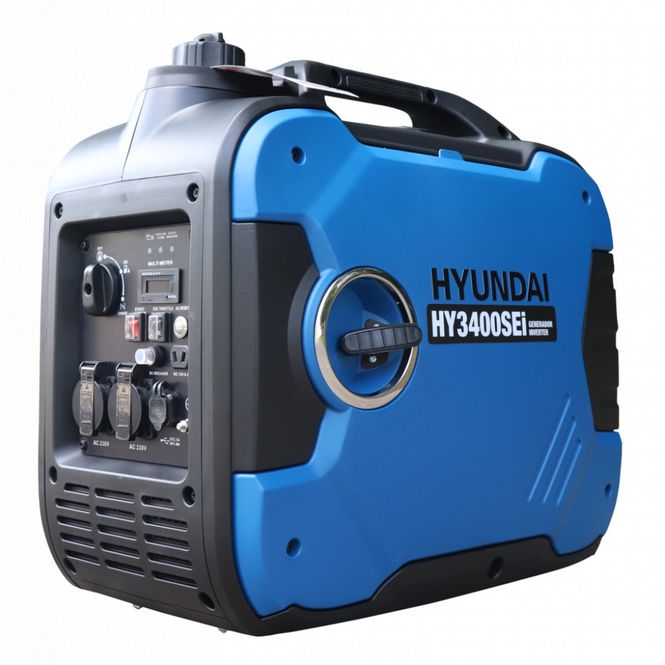 Hovedbilde HYUNDAI HY3400SEi Inverter Aggregat 3400W - Elektrisk start