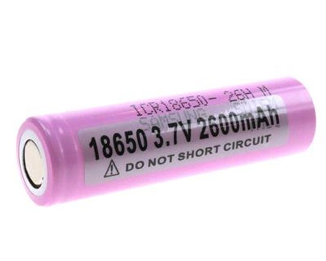 Hovedbilde LI-ION ICR18650-26HM 2600MAH (SAMSUNG)