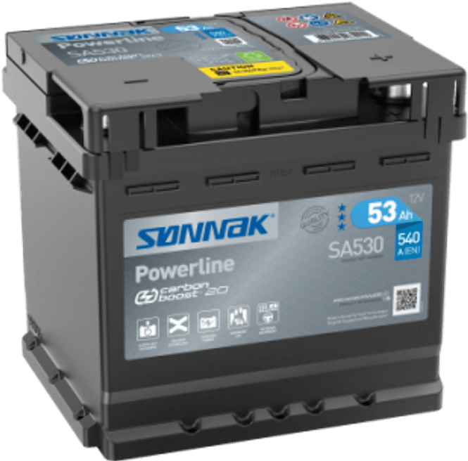 Hovedbilde SA530 SØNNAK POWERLINE 53AH