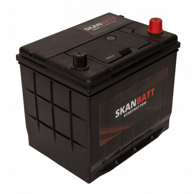 Hovedbilde SKANBATT Startbatteri 12V 60AH 510EN (230x170x225) +H