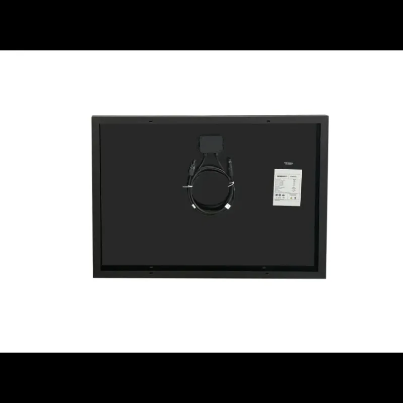 SKANBATT Solcellepanel 80W - TOPCON - All Black - 765x570x30mm