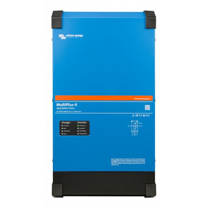 Hovedbilde VICTRON Multiplus-II C12/5000/220-50 kombinert inverter og lader